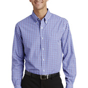 Long Sleeve Gingham Easy Care Shirt