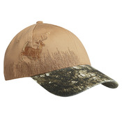 Embroidered Camouflage Cap